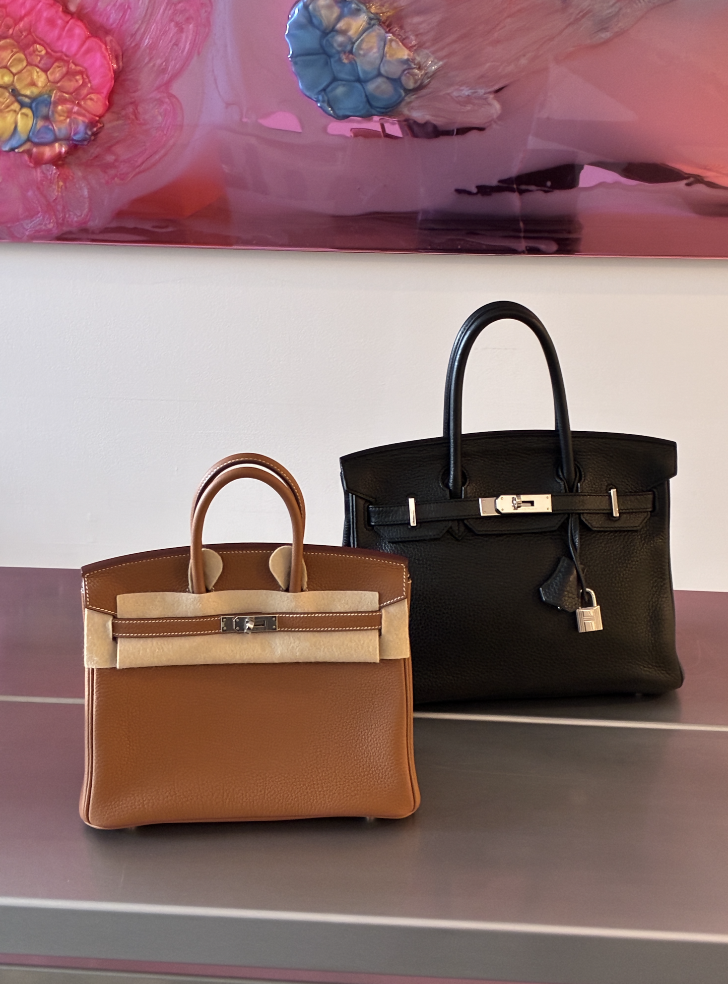 Hermès Birkin 25 – Gold Togo Leather with Palladium Hardware
