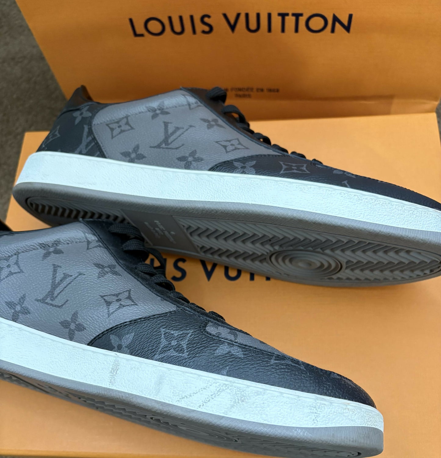 Louis Vuitton Rivoli Monogram Black Men's