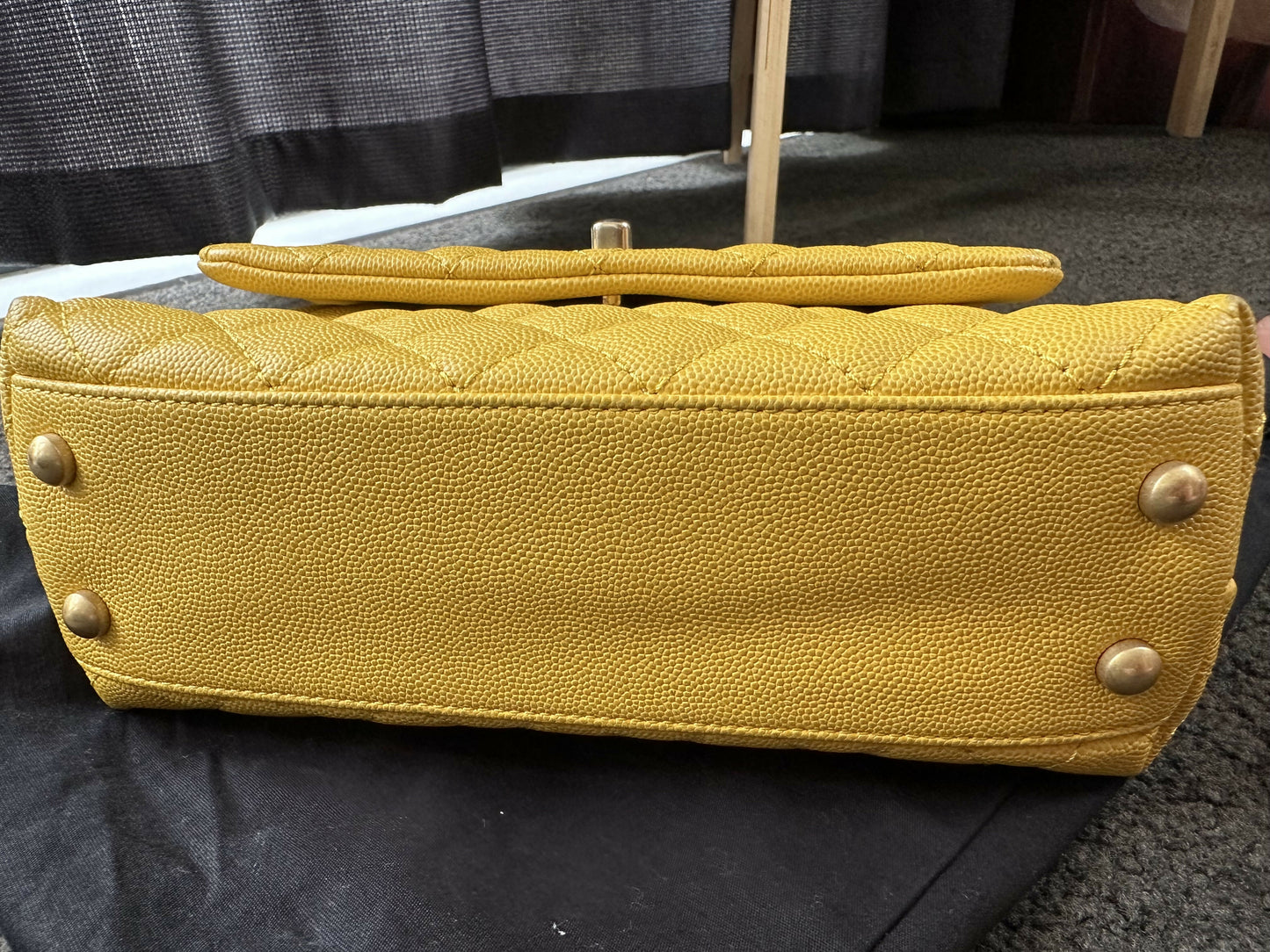 CHANEL Mini Coco Handle - Yellow #25