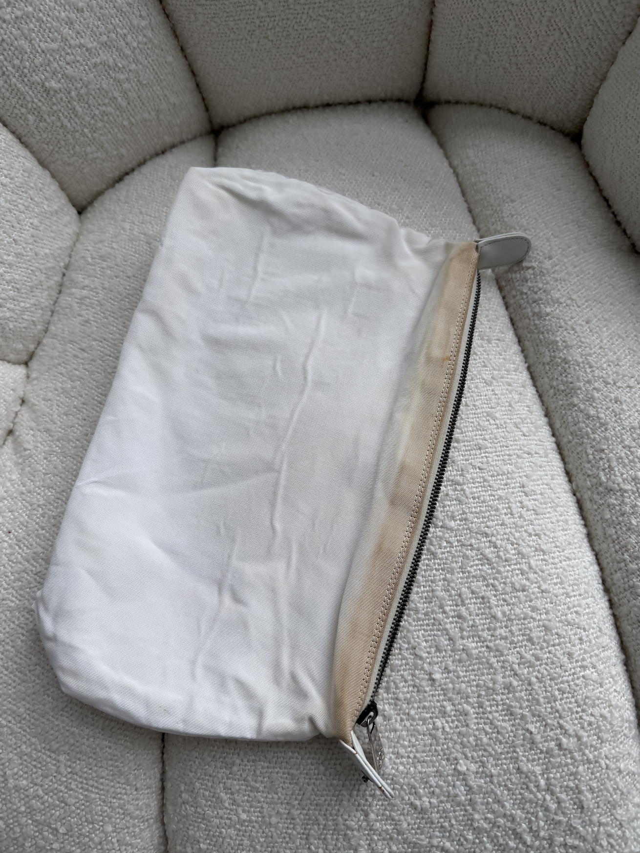 CHANEL Bag | Pearl White Grained Calfskin Large Cerf Tote