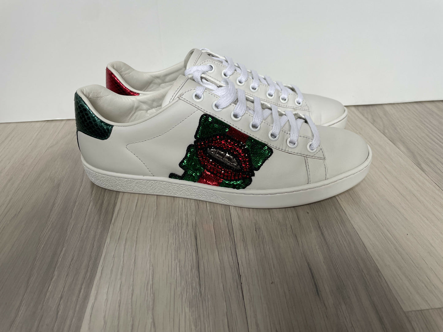 Gucci Ace leather sneakers