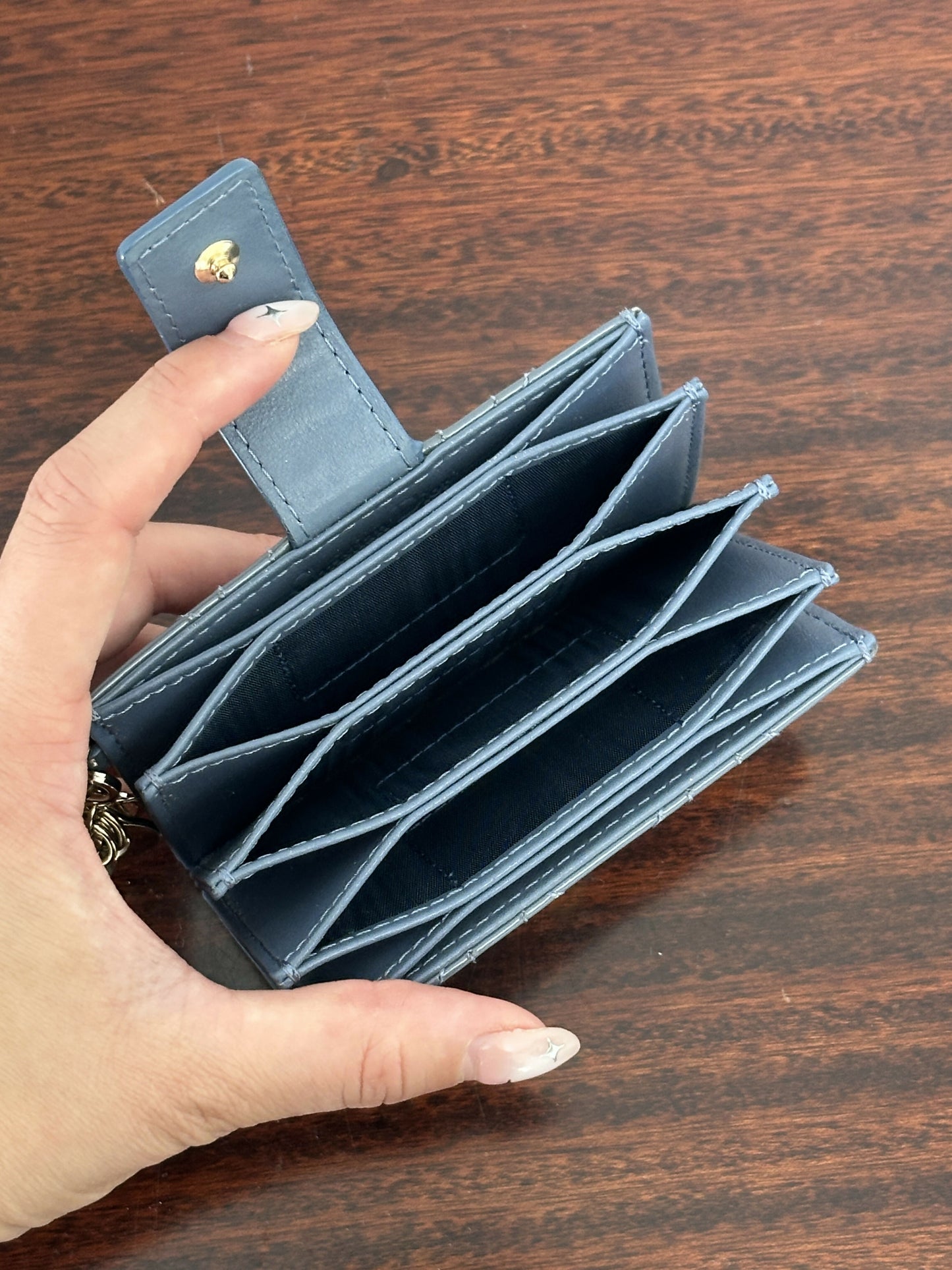 Dior Lady Dior 5-Gusset Card Holder