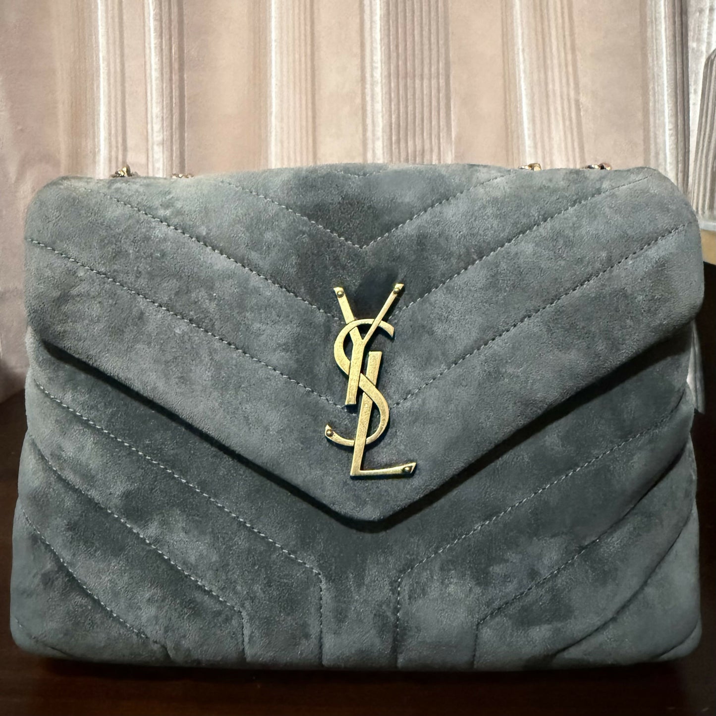 Saint Laurent LouLou Suede Bag