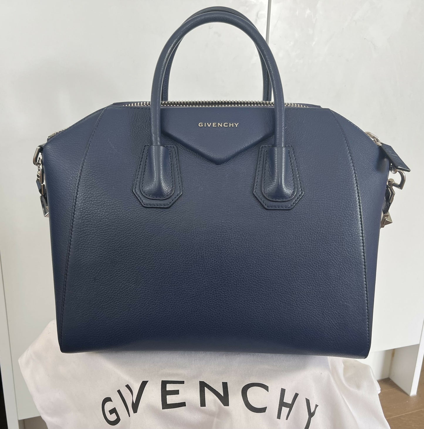 Givenchy Antigona Navy Bag