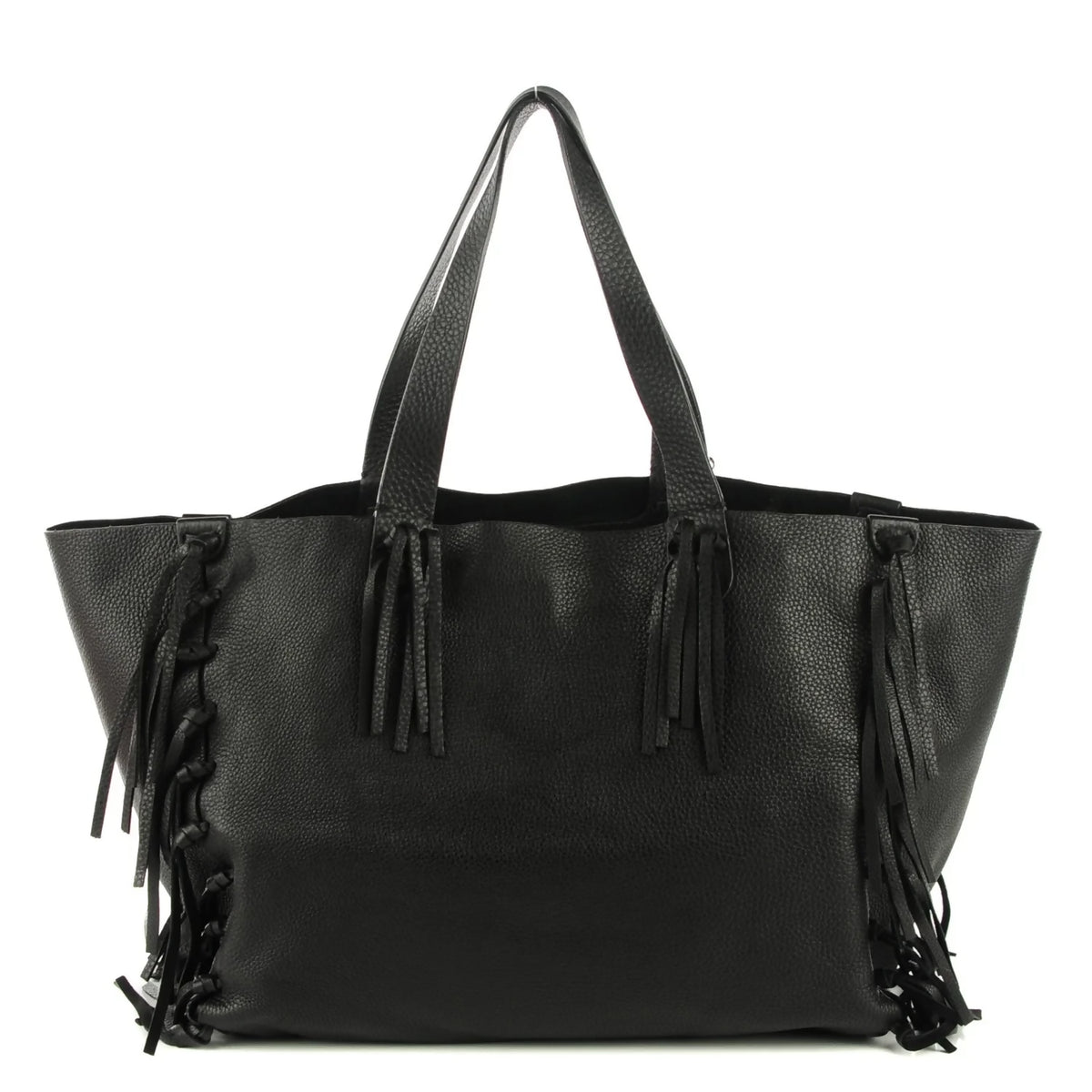 Valentino Garavani C-Rockee Fringe Tote Bag