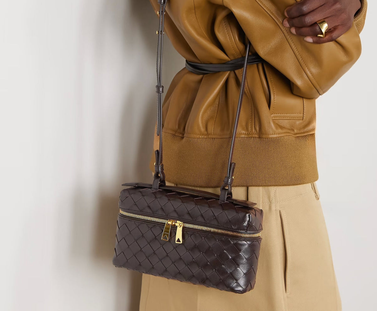 Bottega Veneta Bang Bang Intrecciato Leather Top-handle Bag - New