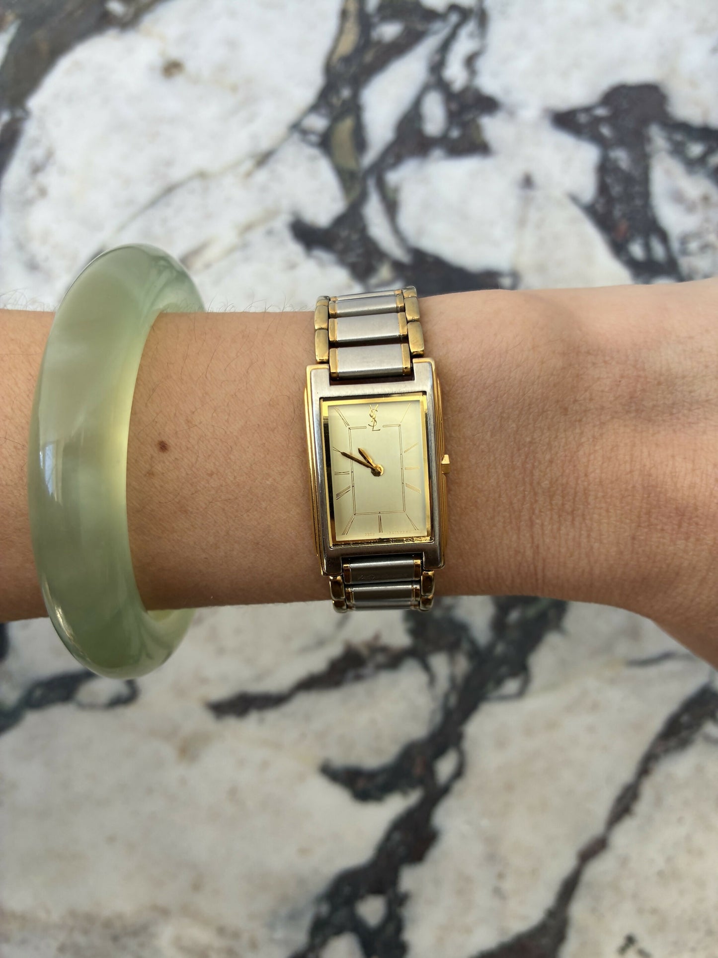 Yves Saint Laurent Tank Watch, Model 2202-229070 Y
