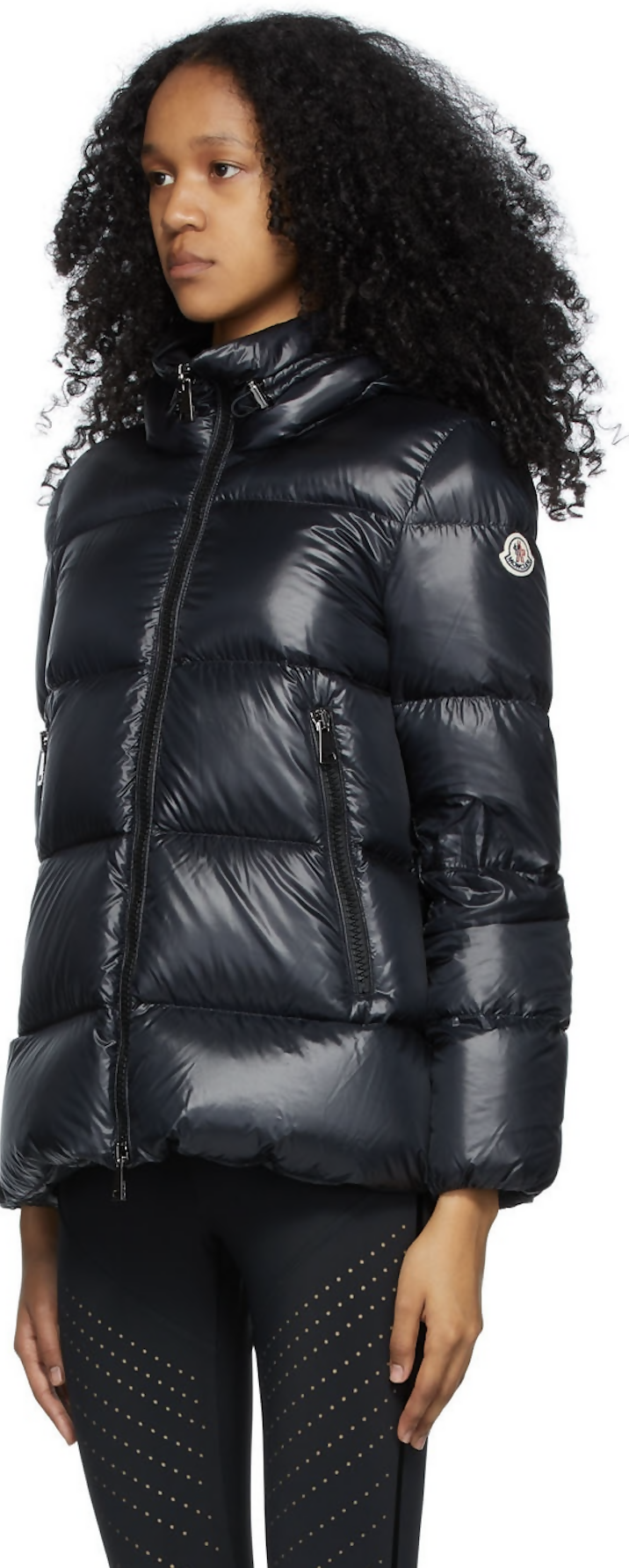 Moncler Black Down Serrite Jacket