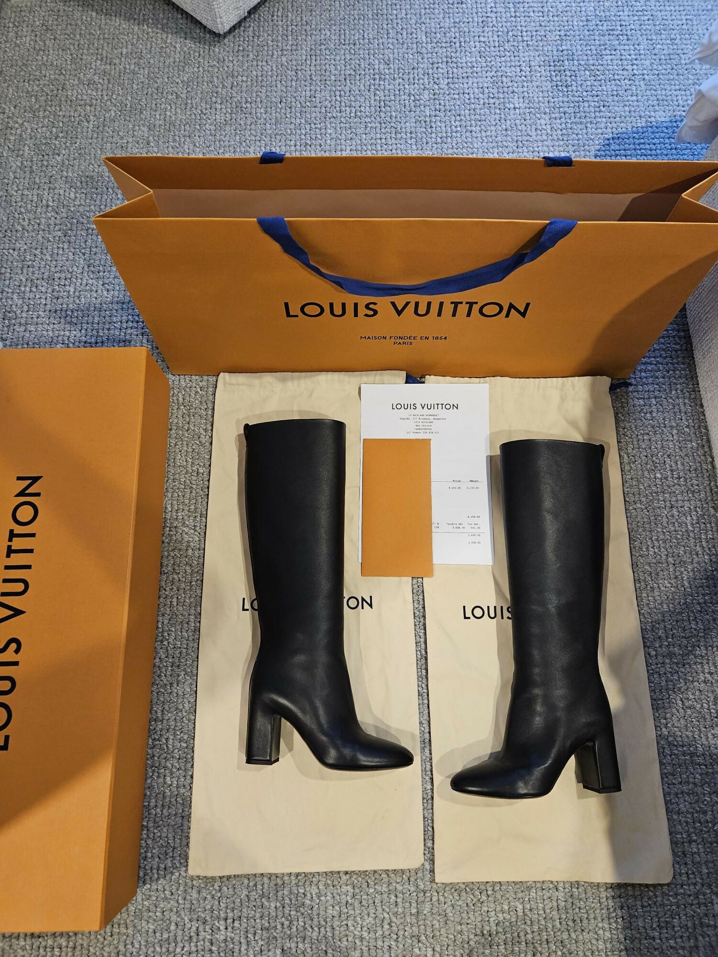Louis Vuitton Donna High Boots - Full Set