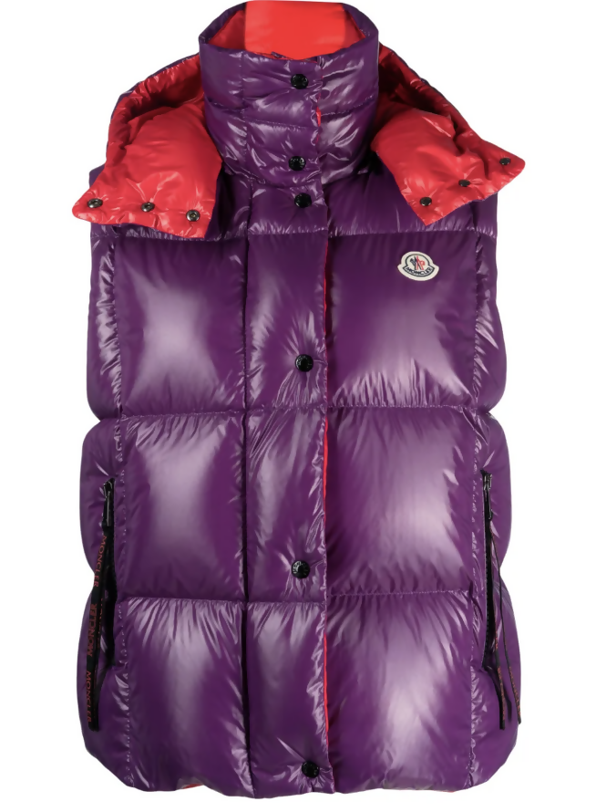 Moncler Luzule Logo-Patch Padded Gilet