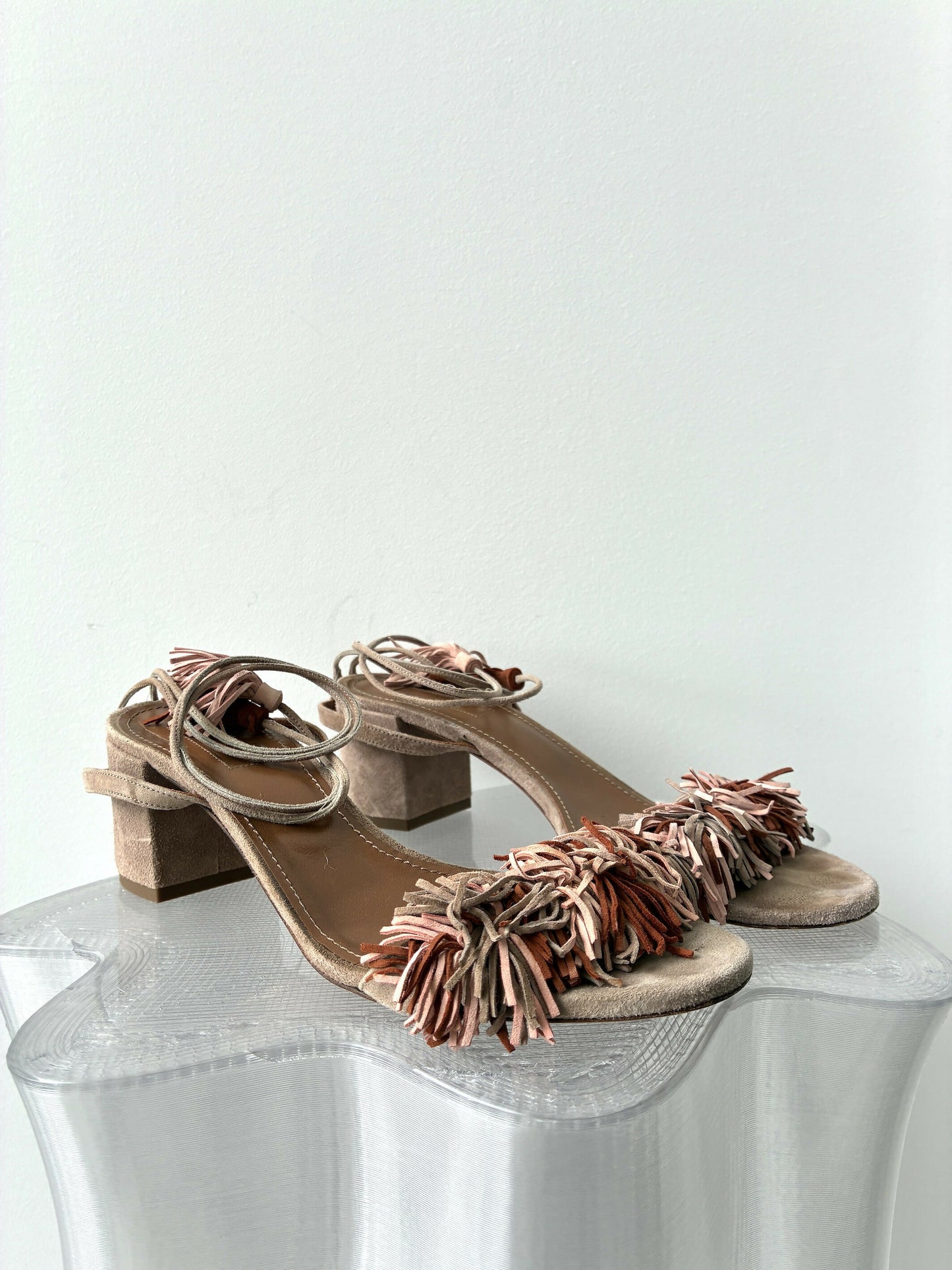 Aquazzura Wild Thing Block Heeled Sandals