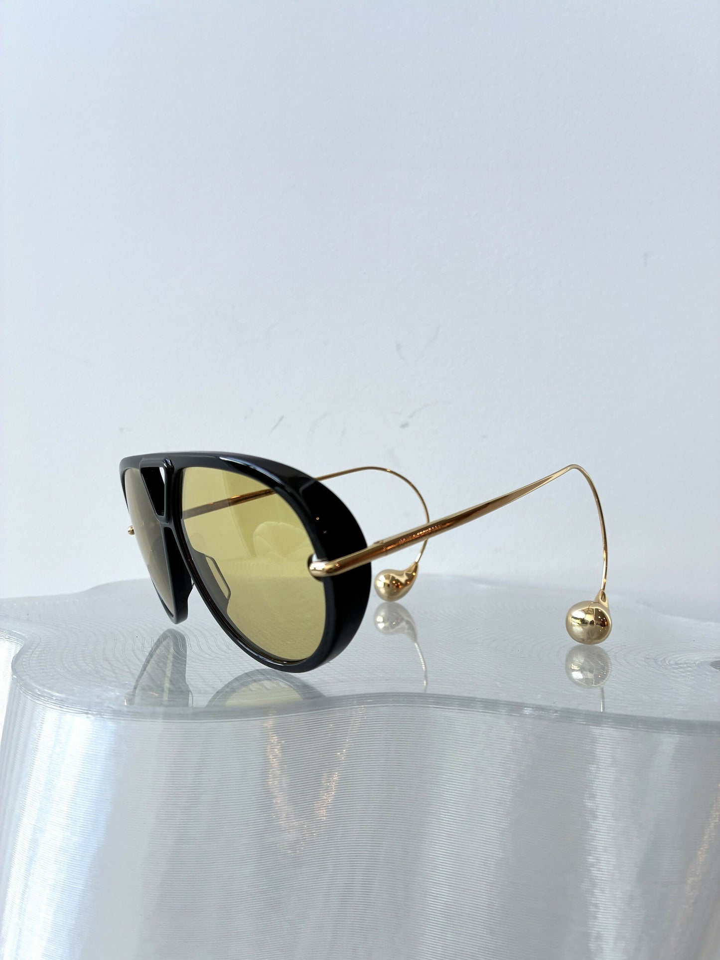 Bottega Veneta Drop Aviator Sunglasses