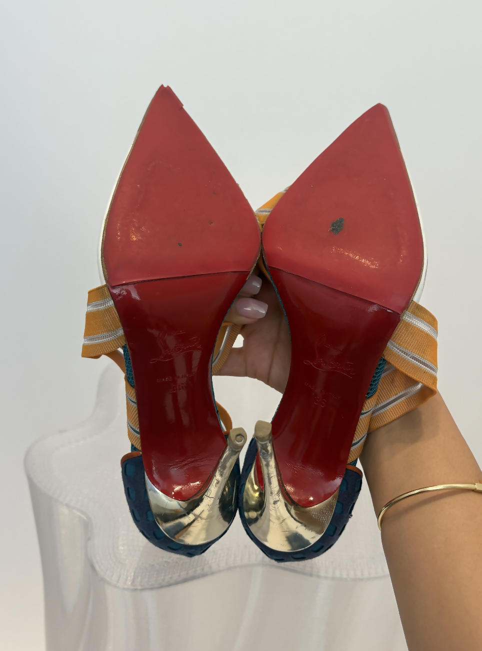 Christian Louboutin Leather Pumpstagram 120 Pumps