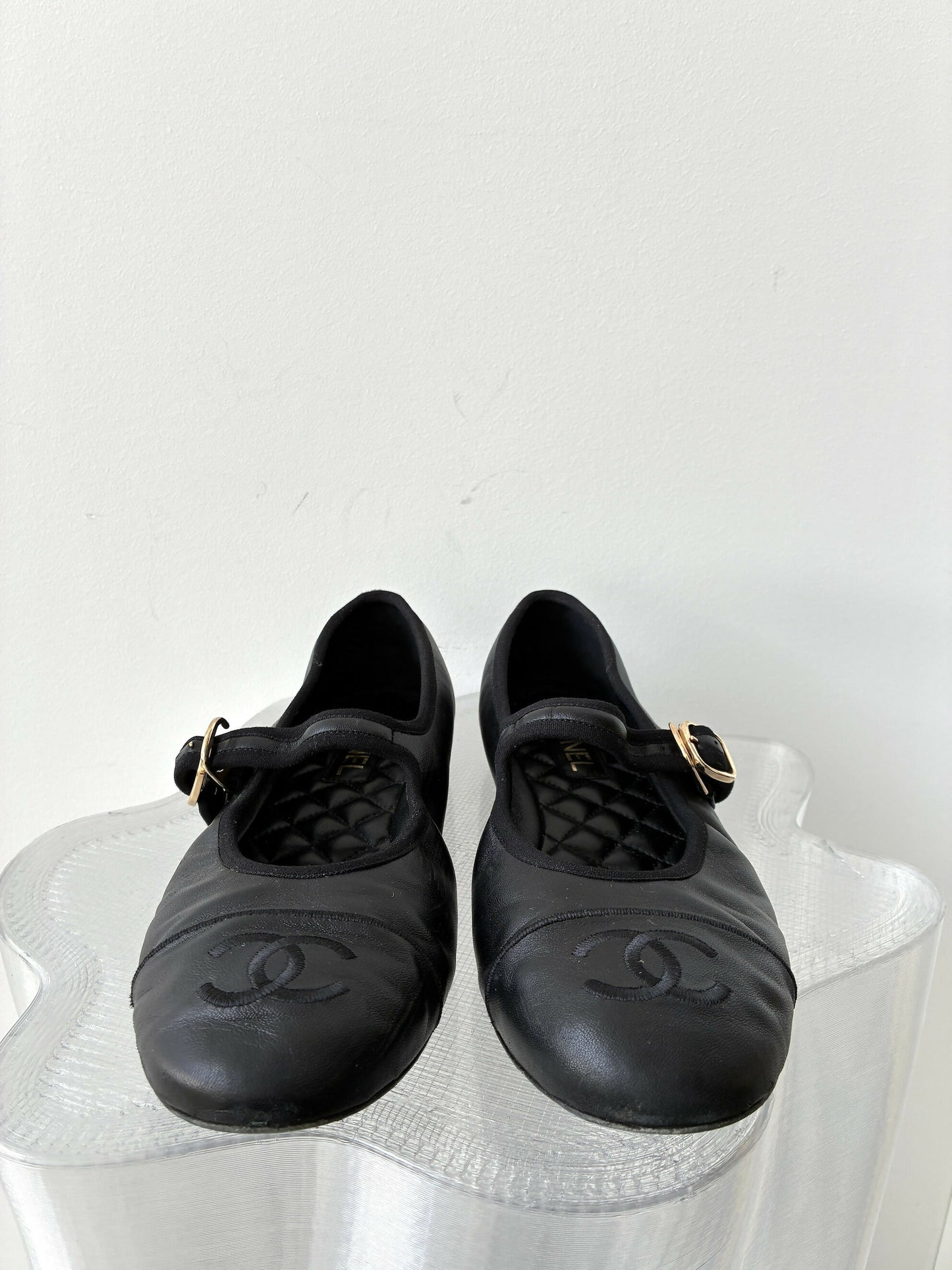 Chanel Mary Jane flats in Lambskin - FULL SET