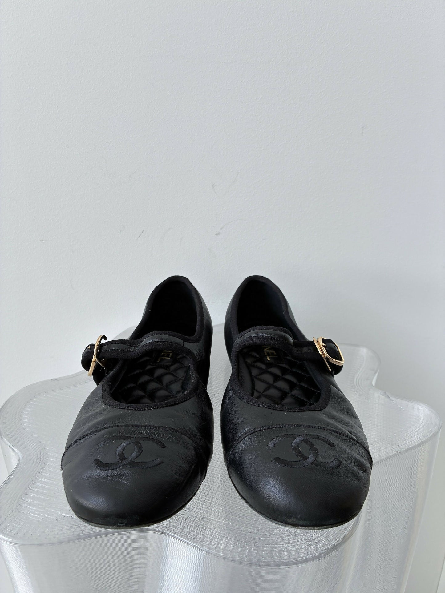 Chanel Mary Jane flats in Lambskin - FULL SET