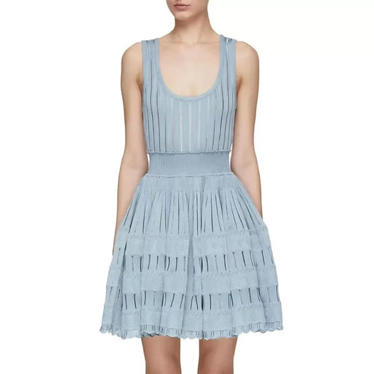 Alaia Fluid Skater Dress