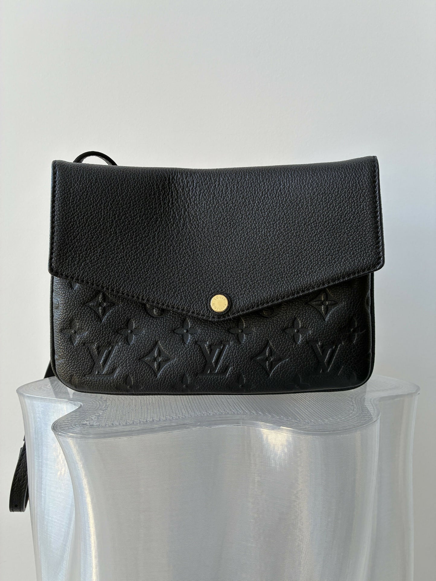 Louis Vuitton Monogram Empreinte Twice Monogram Crossbody Bag