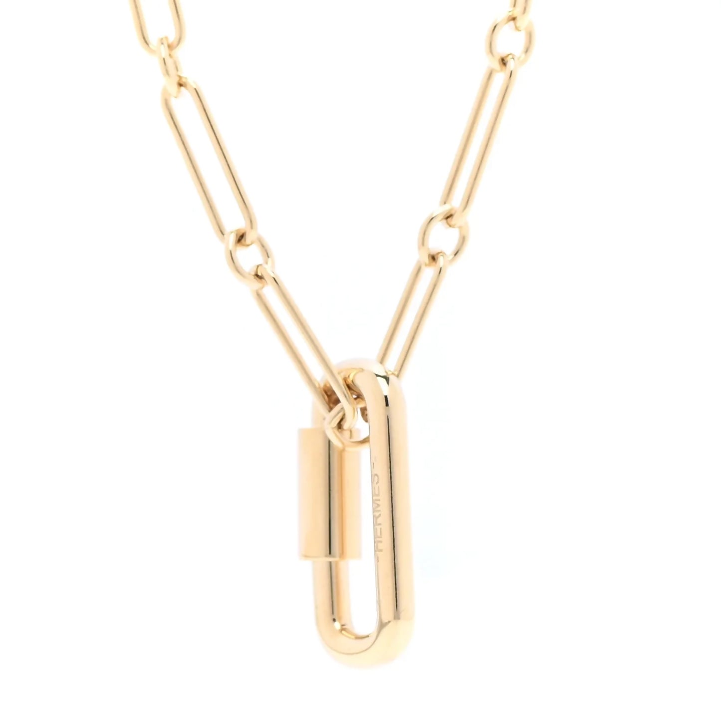 Hermès Curiosité Gold Necklace - Full Set