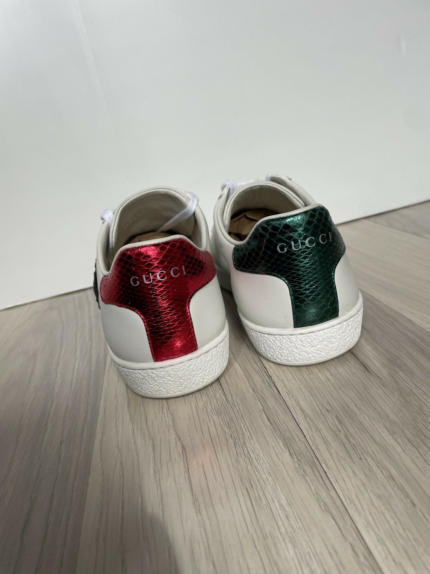 Gucci Ace leather sneakers