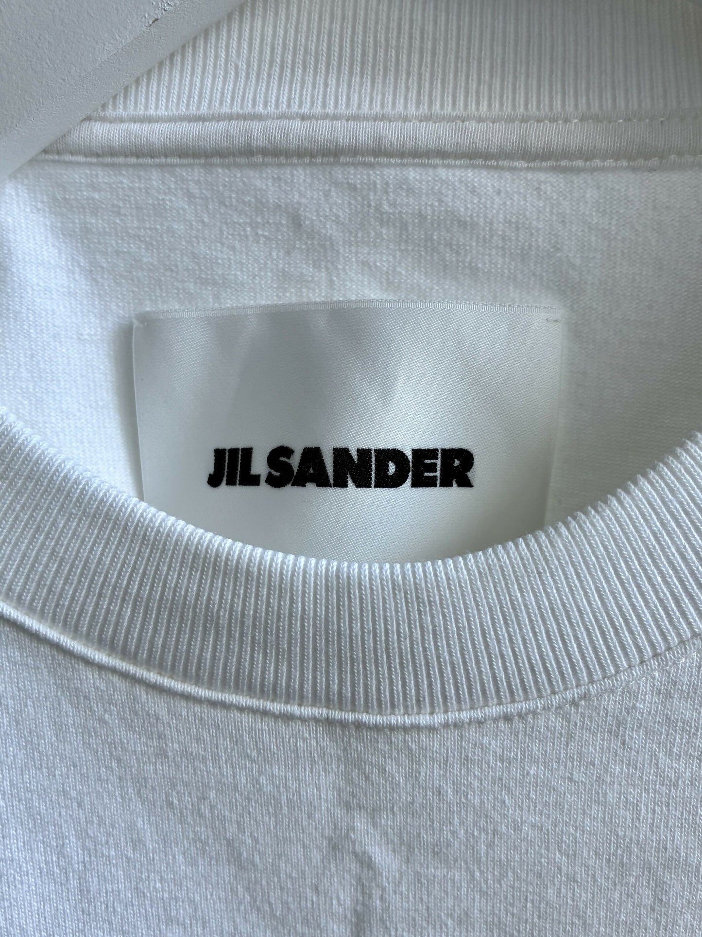 Jil Sander Heavy Cotton Logo T-Shirt