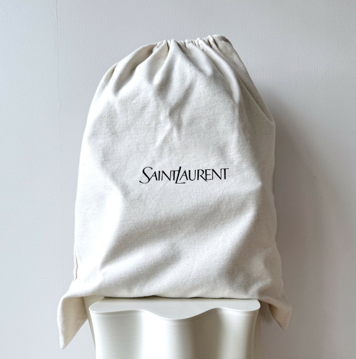 Saint Laurent City Zip Up Leather Backpack - New