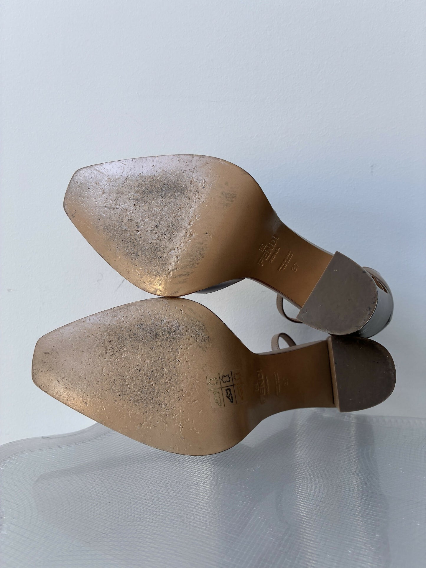 Fendi High Heels in Light Pink - FULL SET