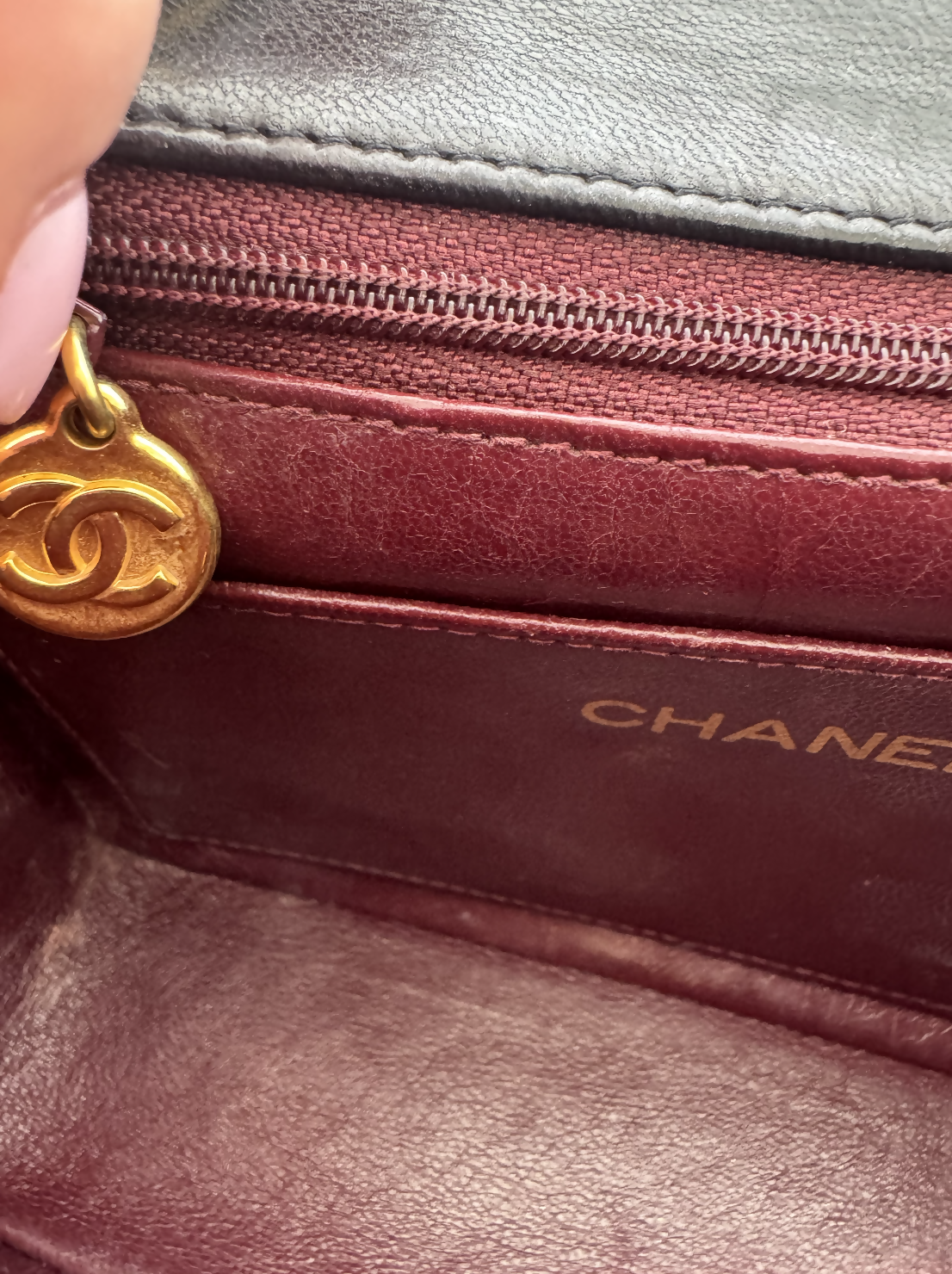 Chanel Small Square Flap Shoulder Bag - FULL SET
