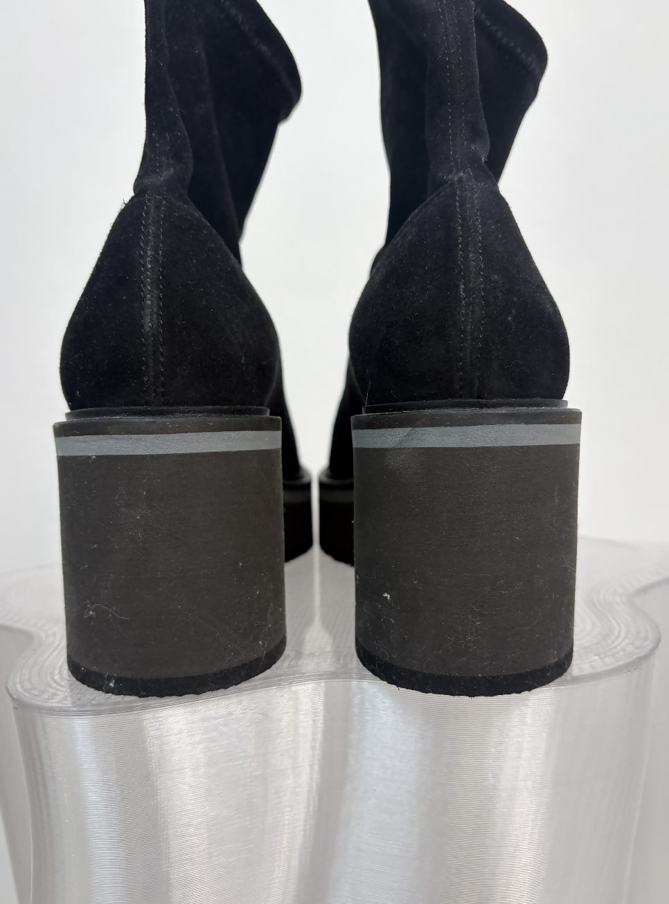 Clergerie Paris Albane Ankle Boots in Black Suede - FULL SET