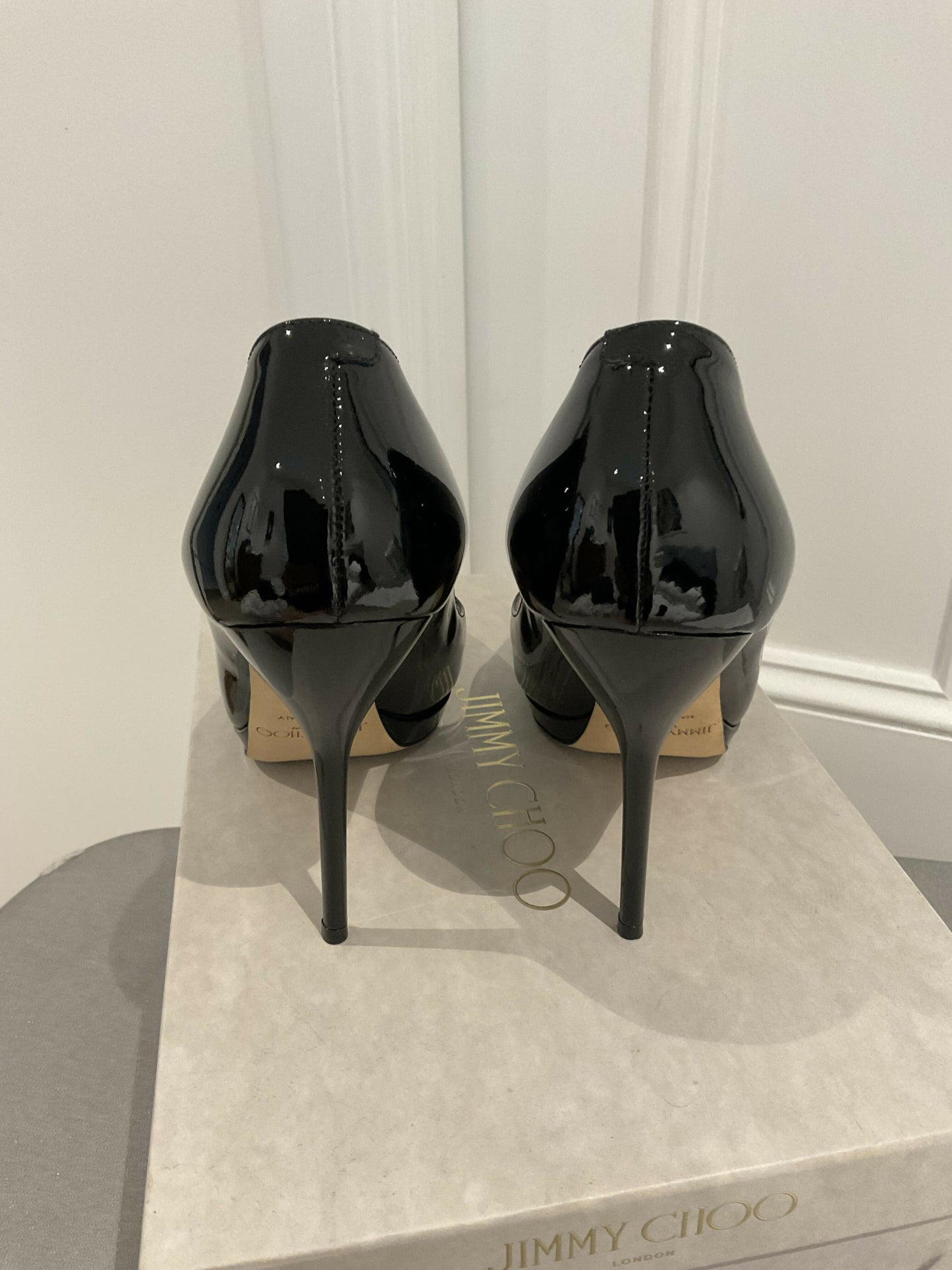 Jimmy Choo black heels