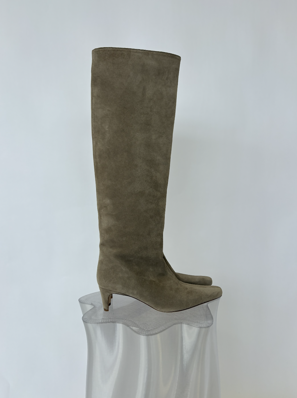 Staud Wally Suede Knee-High Boots