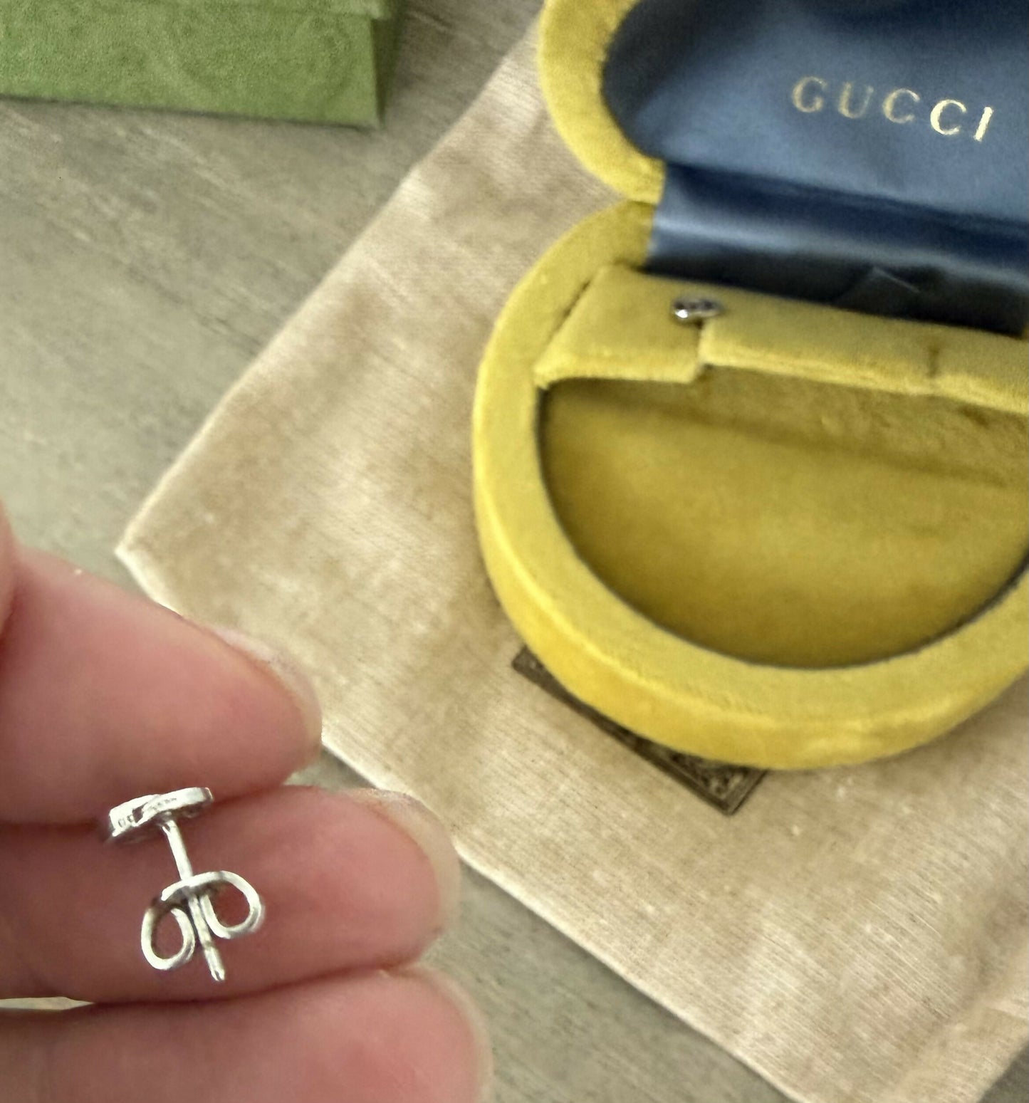 Gucci fine jewellery earrings