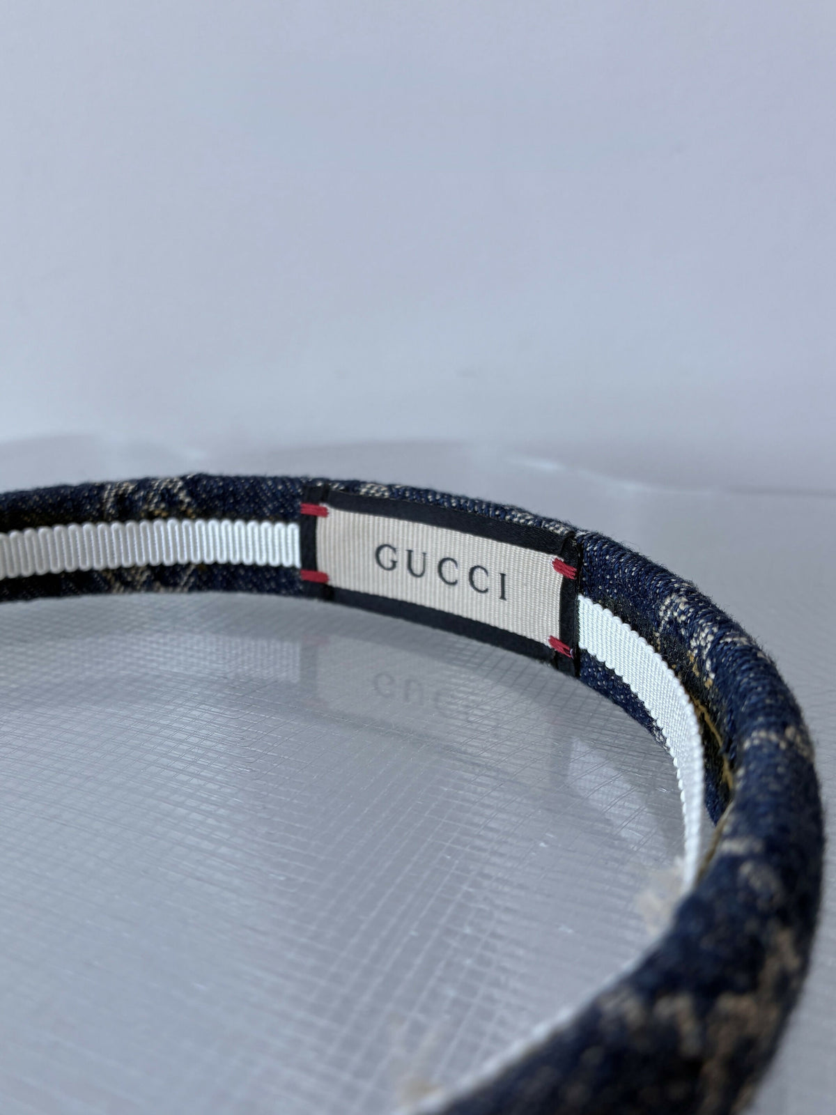 Gucci Denim GG Headband