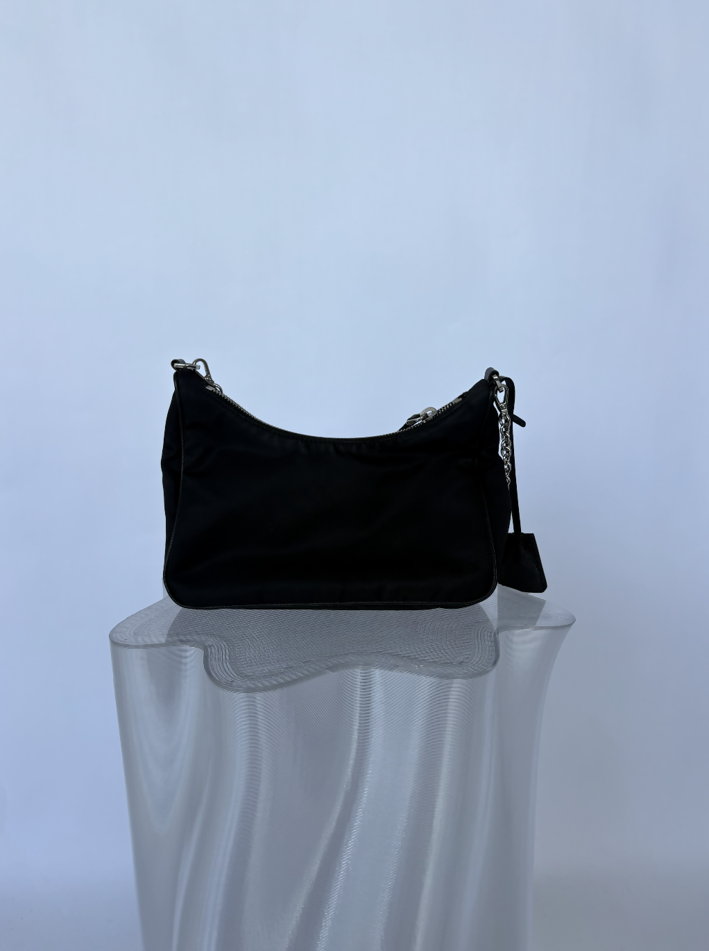 Prada Re-Editon 2005 Black Nylon Crossbody Bag - FULL SET