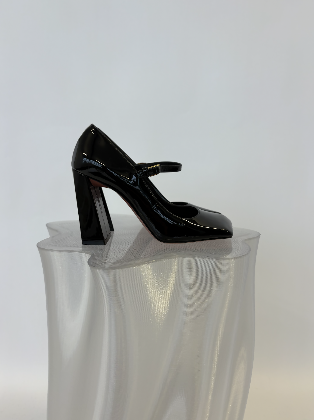 Amina Muaddi Charlotte Mary Jane Pumps