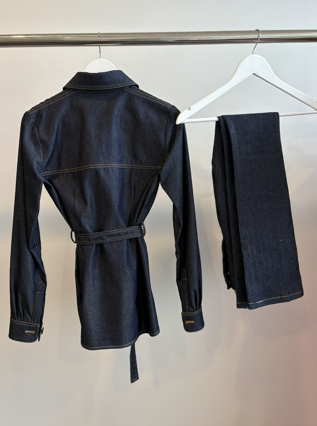 Victoria Beckham Denim Suit