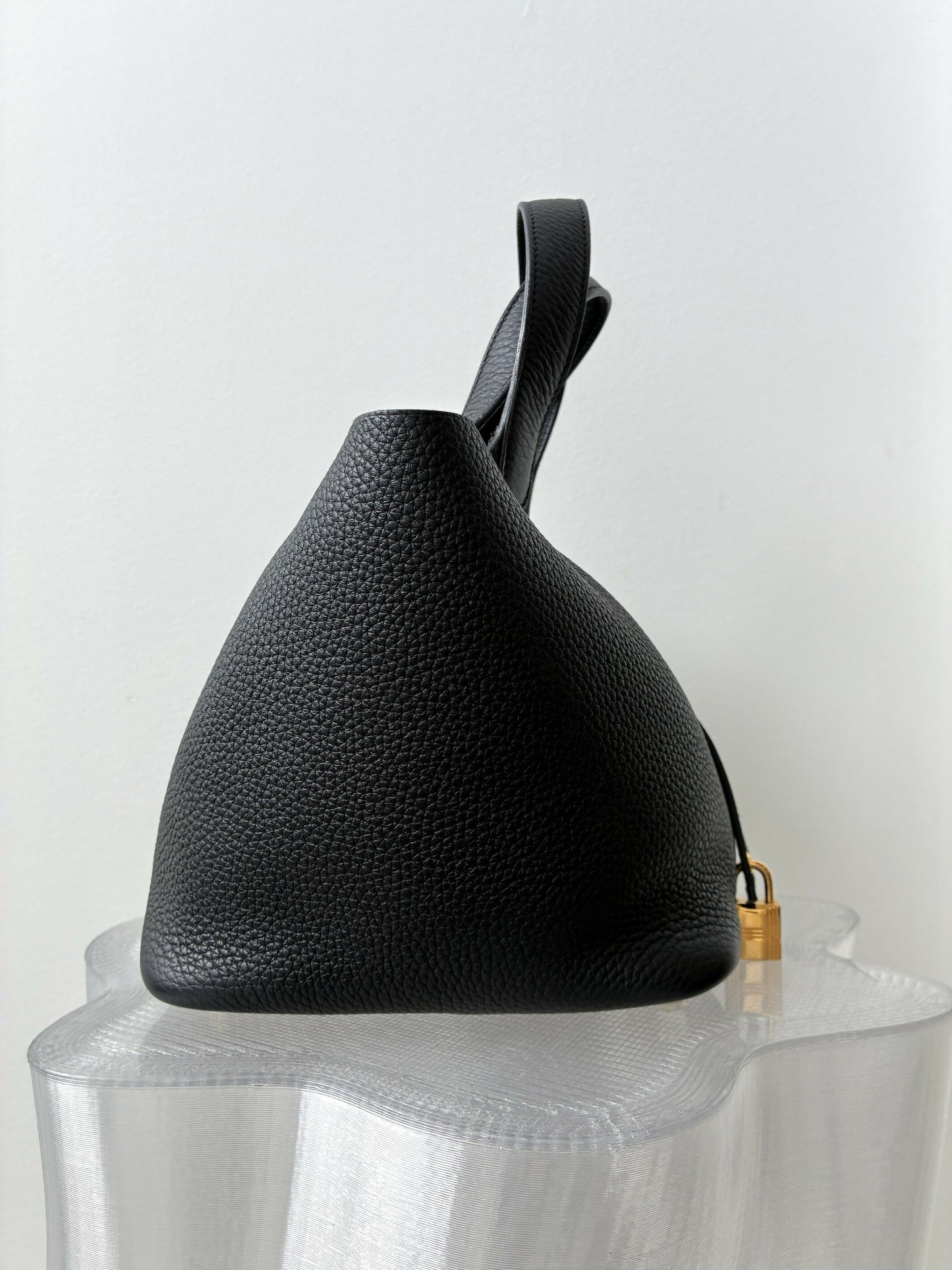 Hermès Picotin Lock 18, Noir Taurillon Clémence - FULL SET
