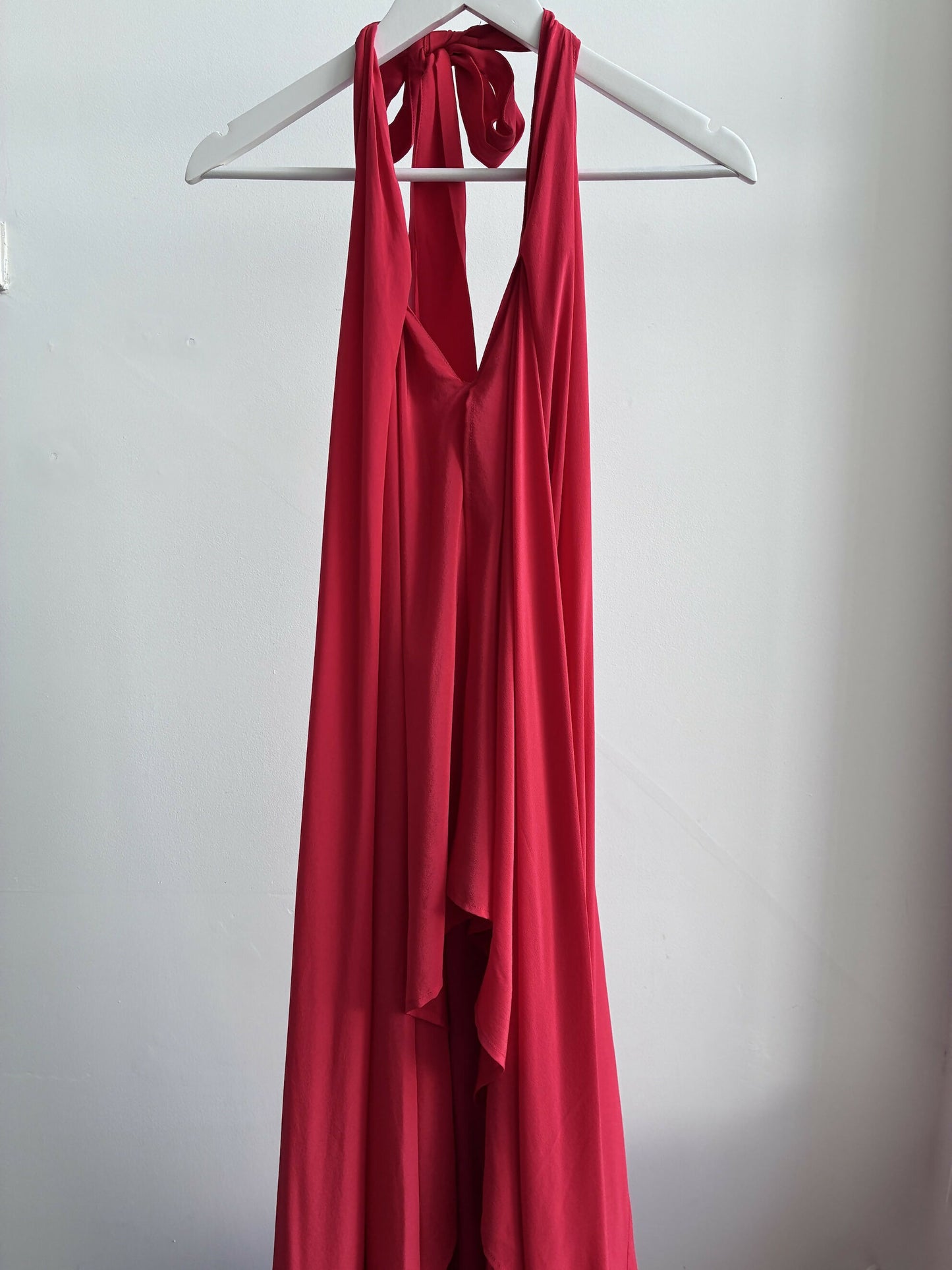Kalita Red Halter Dress