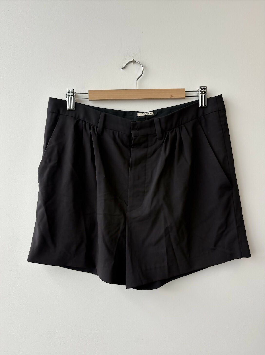 Miu Miu Black Shorts