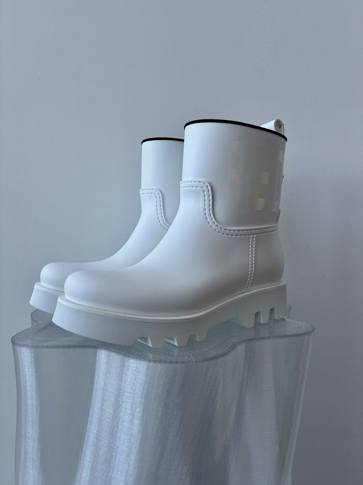 REDValentino Stud Detail Boots