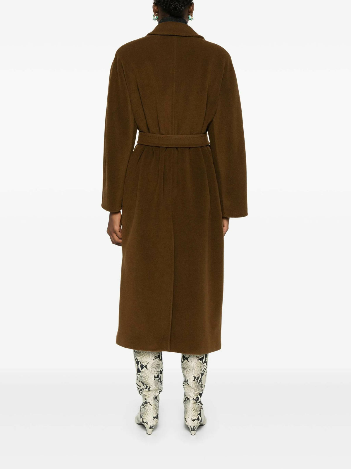 Max Mara Attuale Collared Belted Coat