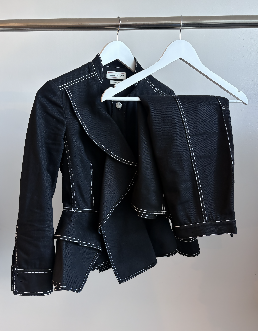 Alexander McQueen Denim Set