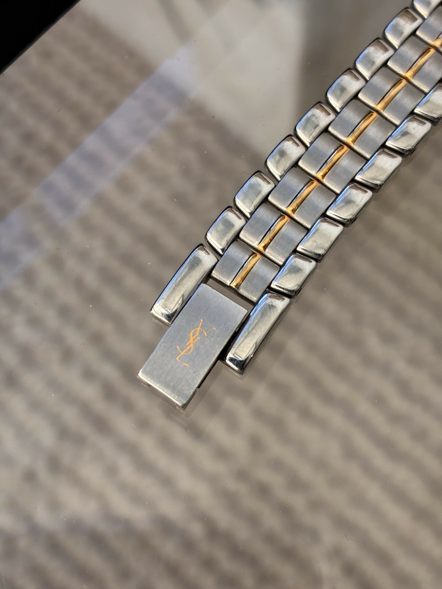 Yves Saint Laurent Bi-Tone Neo-Vintage Watch