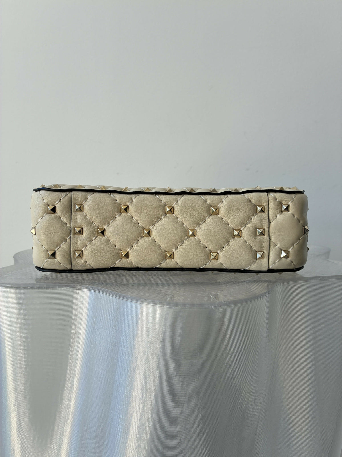 Valentino Garavani Quilted Nappa Rockstud Spike Shoulder Bag
