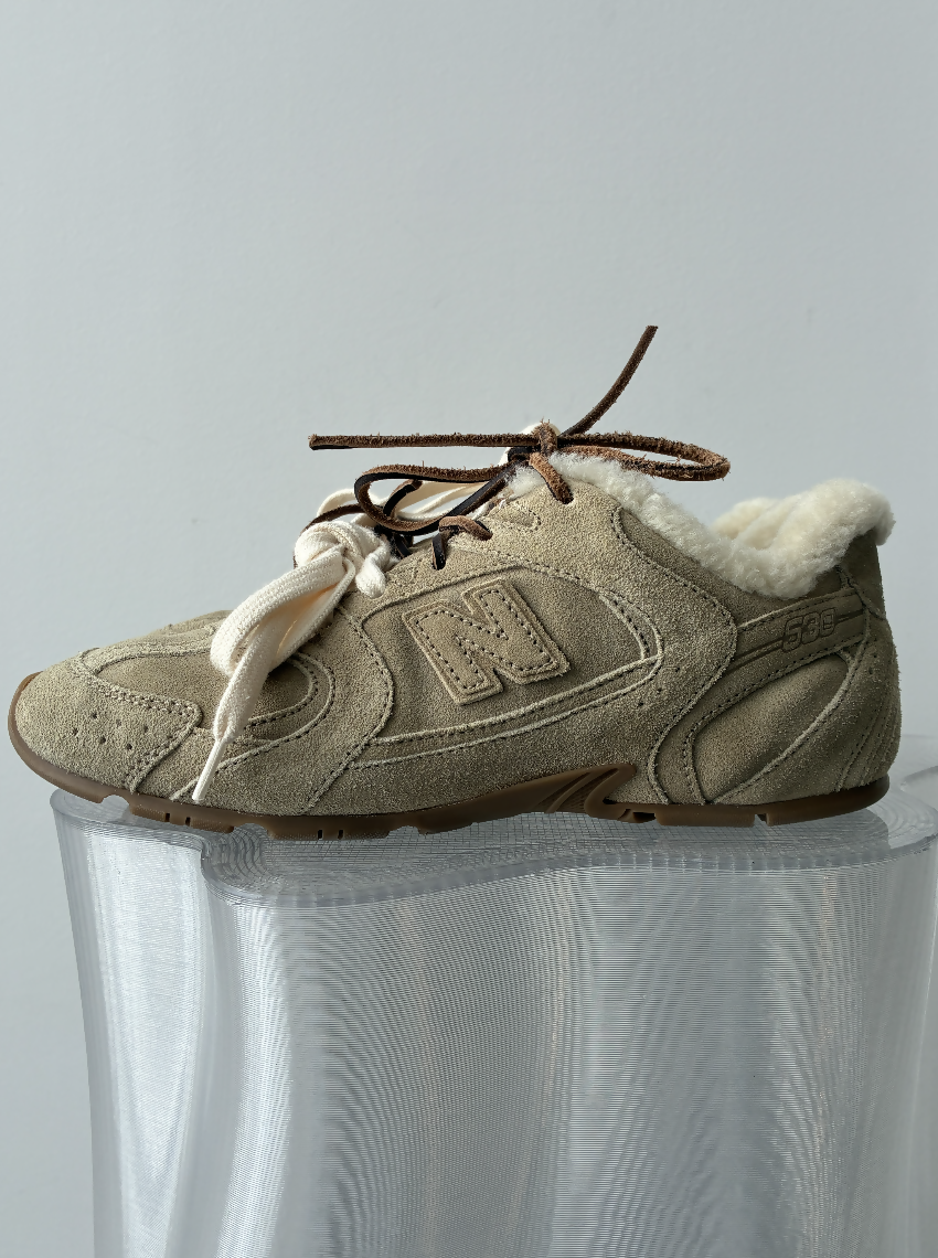 New Balance x Miu Miu 530 SL Suede Sneakers - FULL SET
