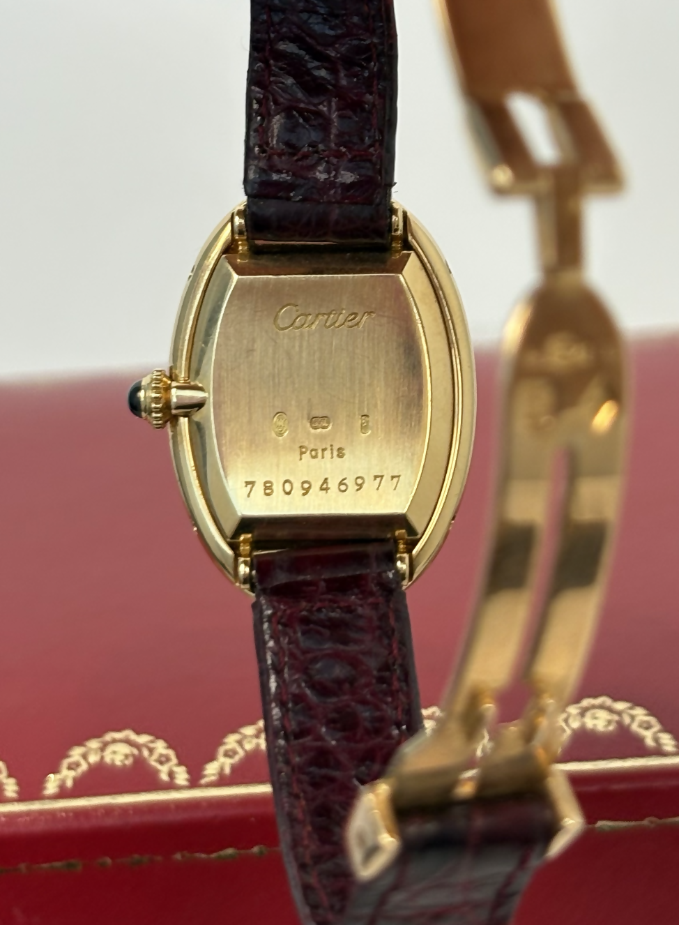 Cartier Baignoire de Cartier Watch in Yellow Gold