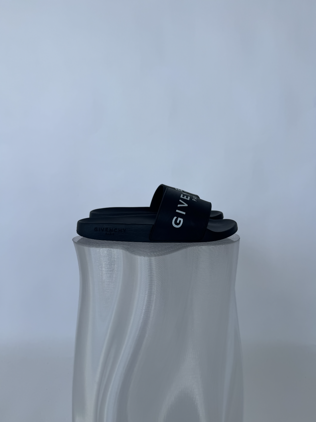 Givenchy Logo-Print Rubber Slide - FULL SET