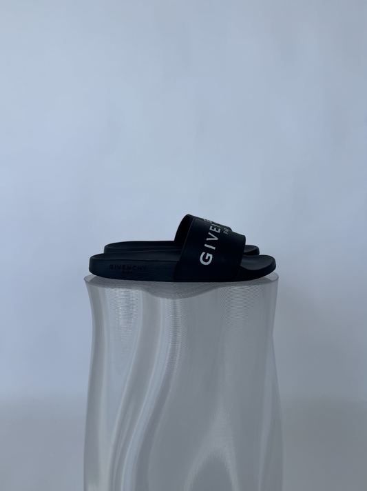 Givenchy Logo-Print Rubber Slide - FULL SET