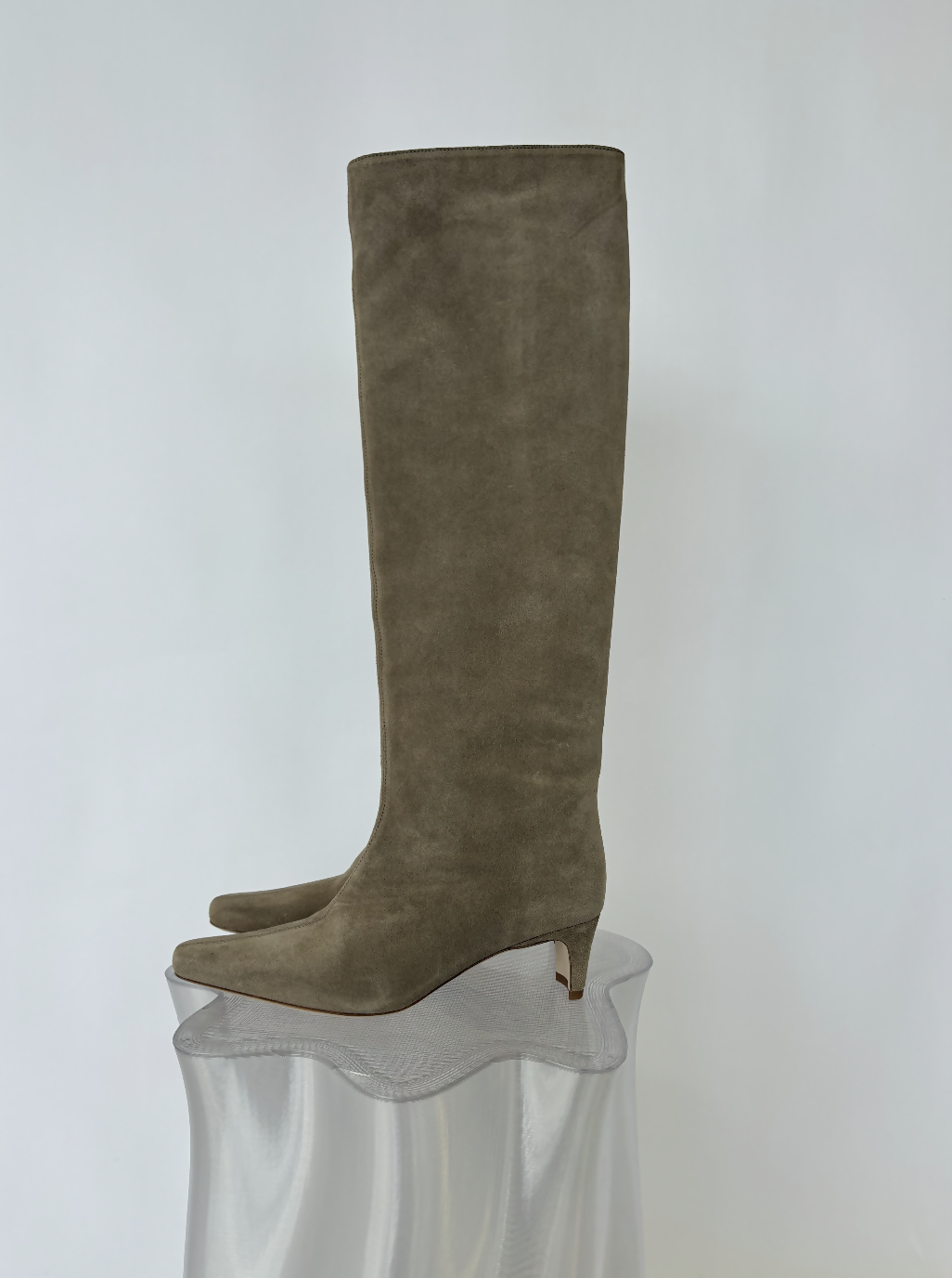 Staud Wally Suede Knee-High Boots