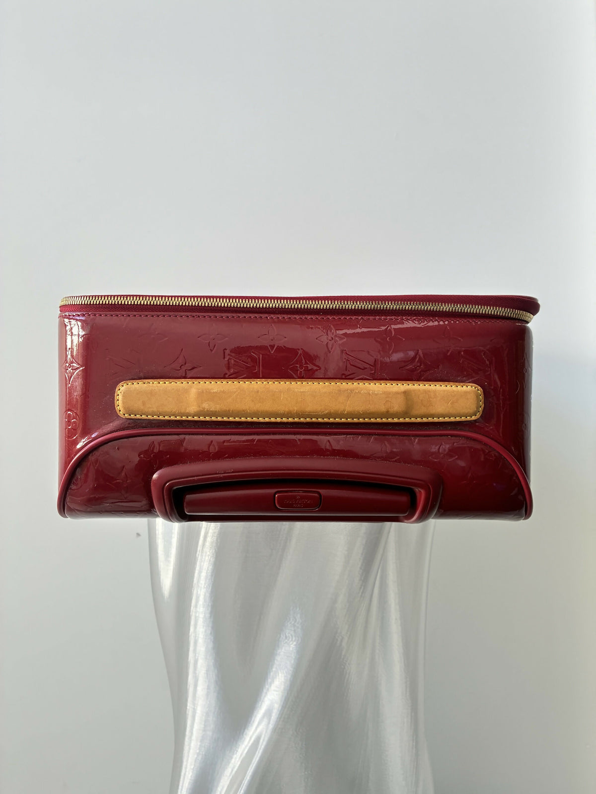 Louis Vuitton Pomme d’Amour Monogram Vernis Pegase 45 Suitcase