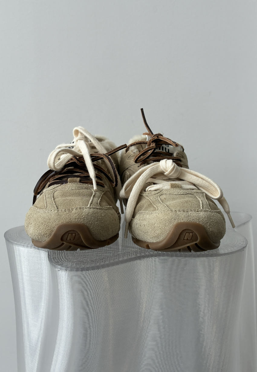New Balance x Miu Miu 530 SL Suede Sneakers - FULL SET